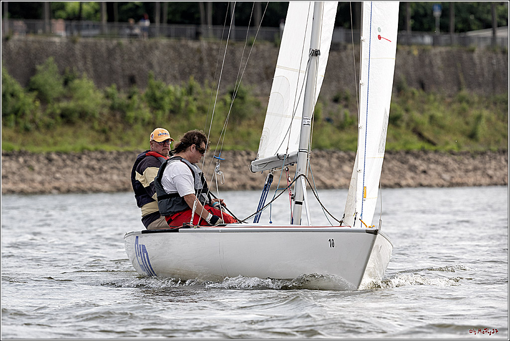 100 Jahre Rheinwoche 2022 - 2. Wettfahrt  Hitdorf - Duesseldorf, 03.06.2022,